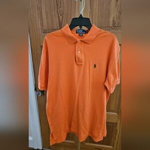 Polo Ralph Lauren Soft Cotton Polo w/ Hunter Green Horse Size Medium